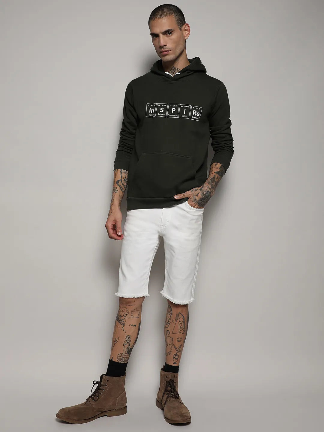 Inspire Hoodie With Kangaroo Pocket