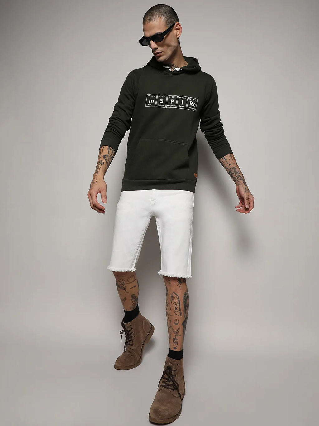 Inspire Hoodie With Kangaroo Pocket