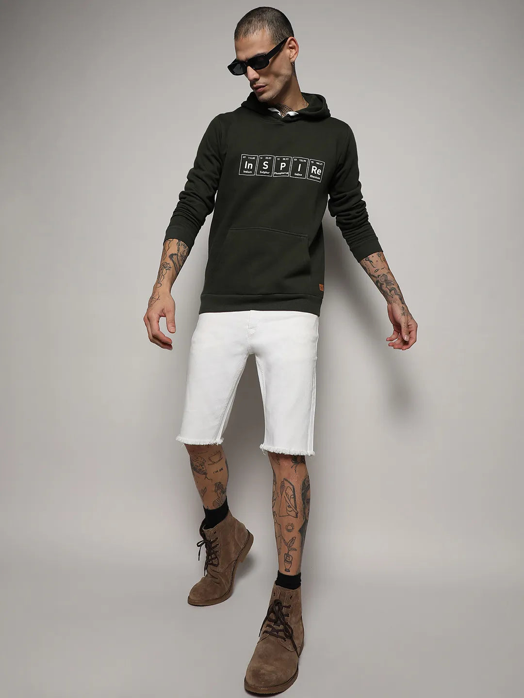 Inspire Hoodie With Kangaroo Pocket