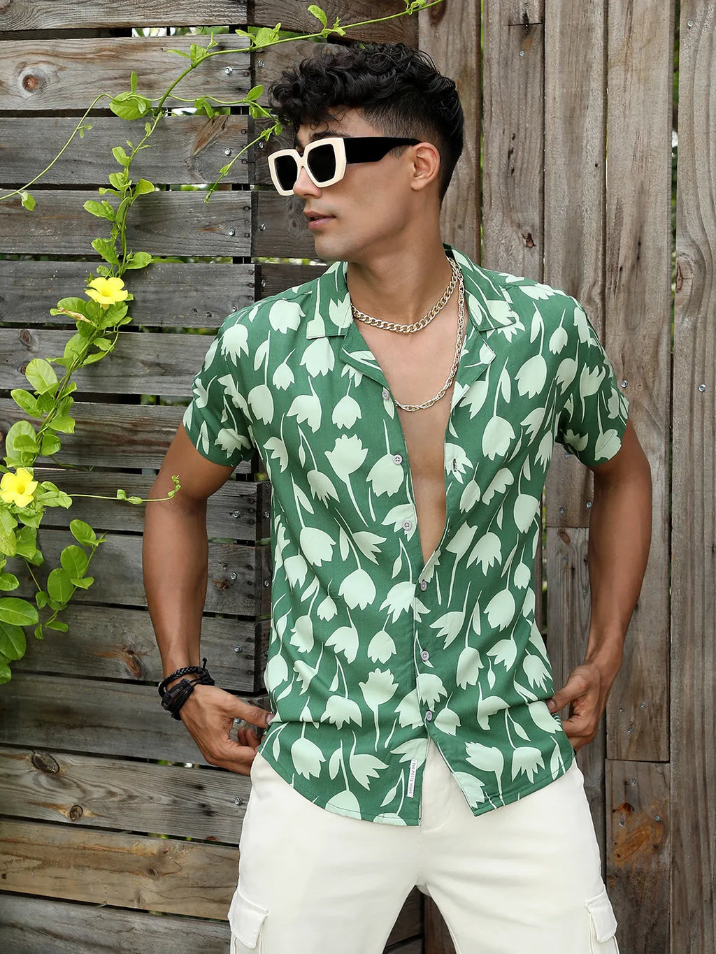 Botanical Block Shirt