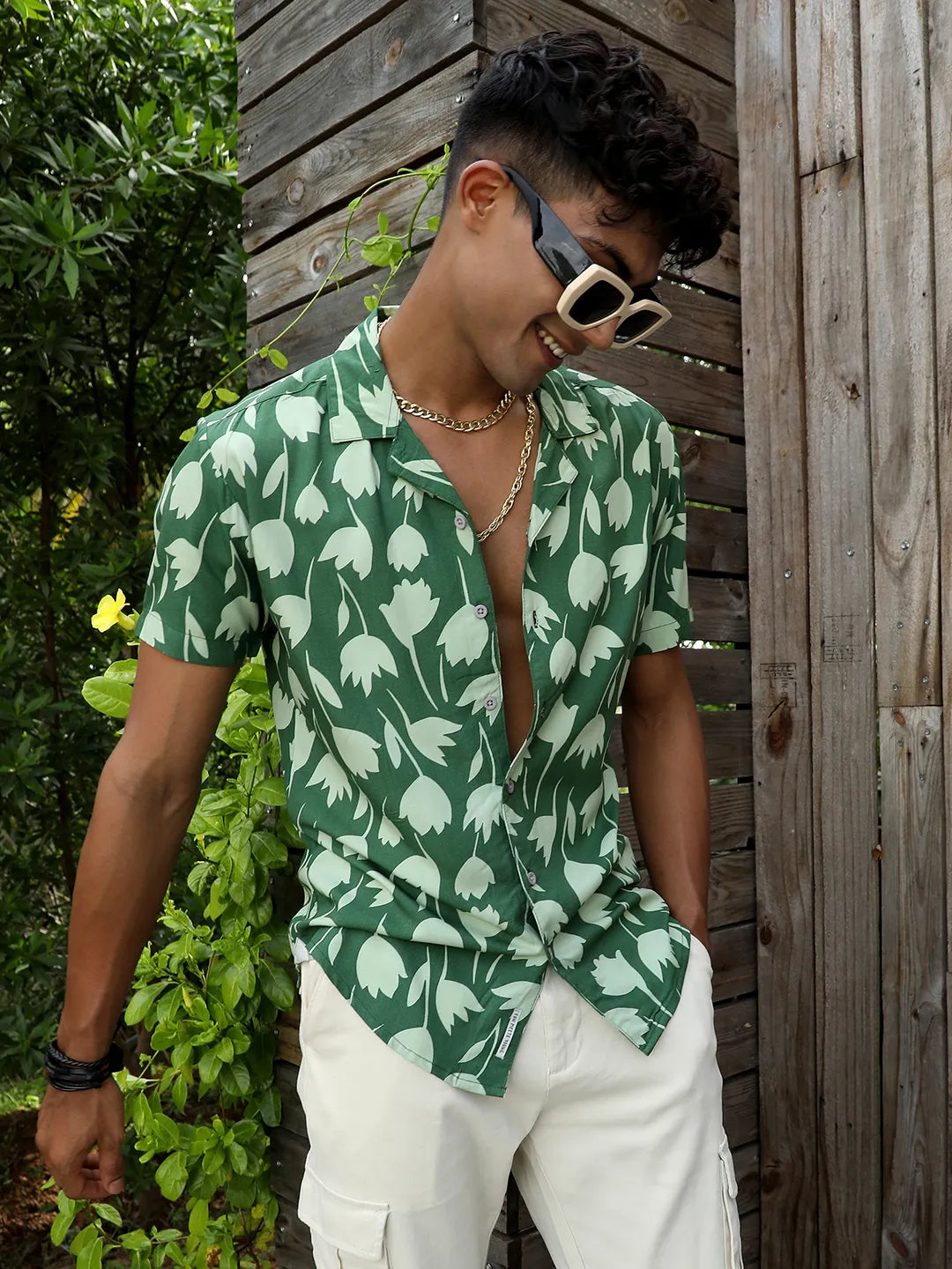Botanical Block Shirt