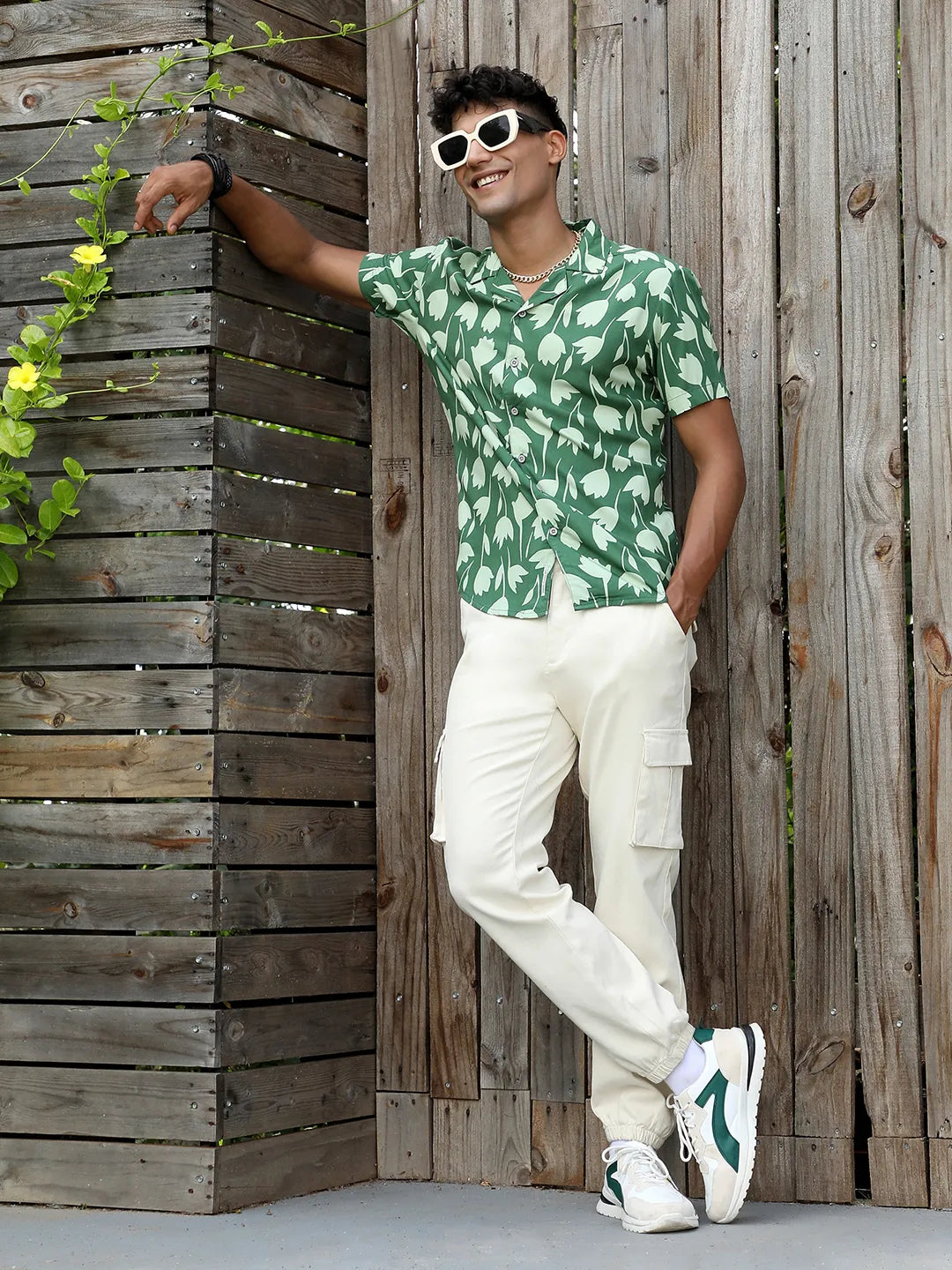 Botanical Block Shirt