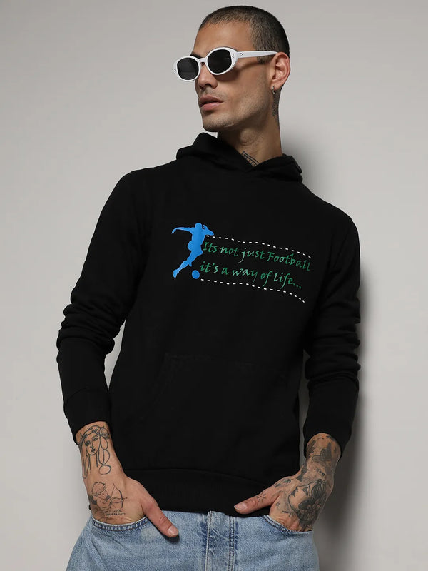 Zip-Front Hoodie With Insert Pocket