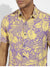 Lavender & Yellow Contrast Foliage Shirt