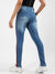 Light Blue Side-Striped Denim Jeans