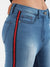 Light Blue Side-Striped Denim Jeans