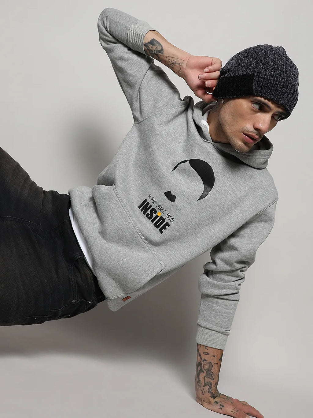 Who Are You Inside Hoodie With Kangaroo Pocket