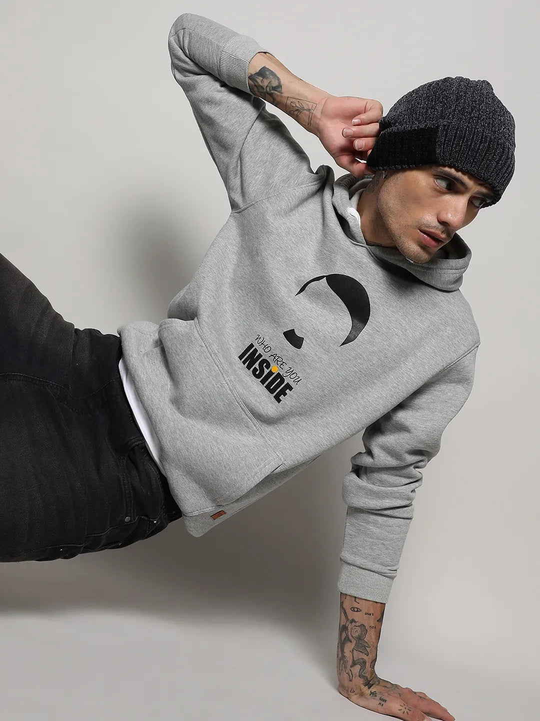 Who Are You Inside Hoodie With Kangaroo Pocket