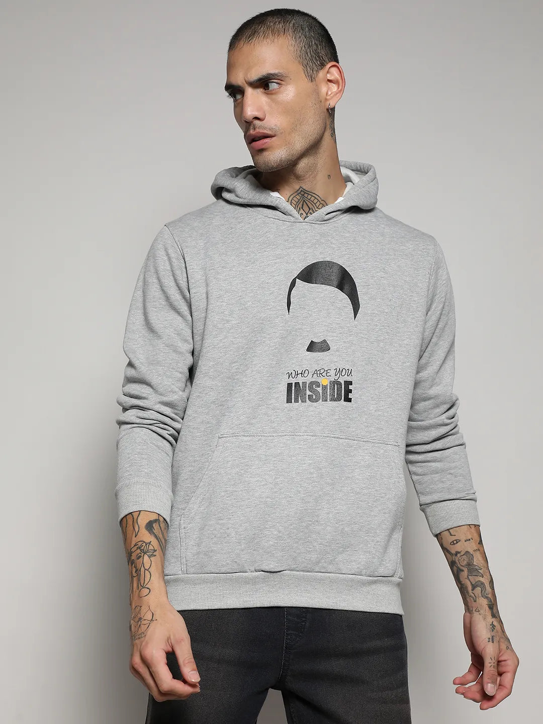 Who Are You Inside Hoodie With Kangaroo Pocket