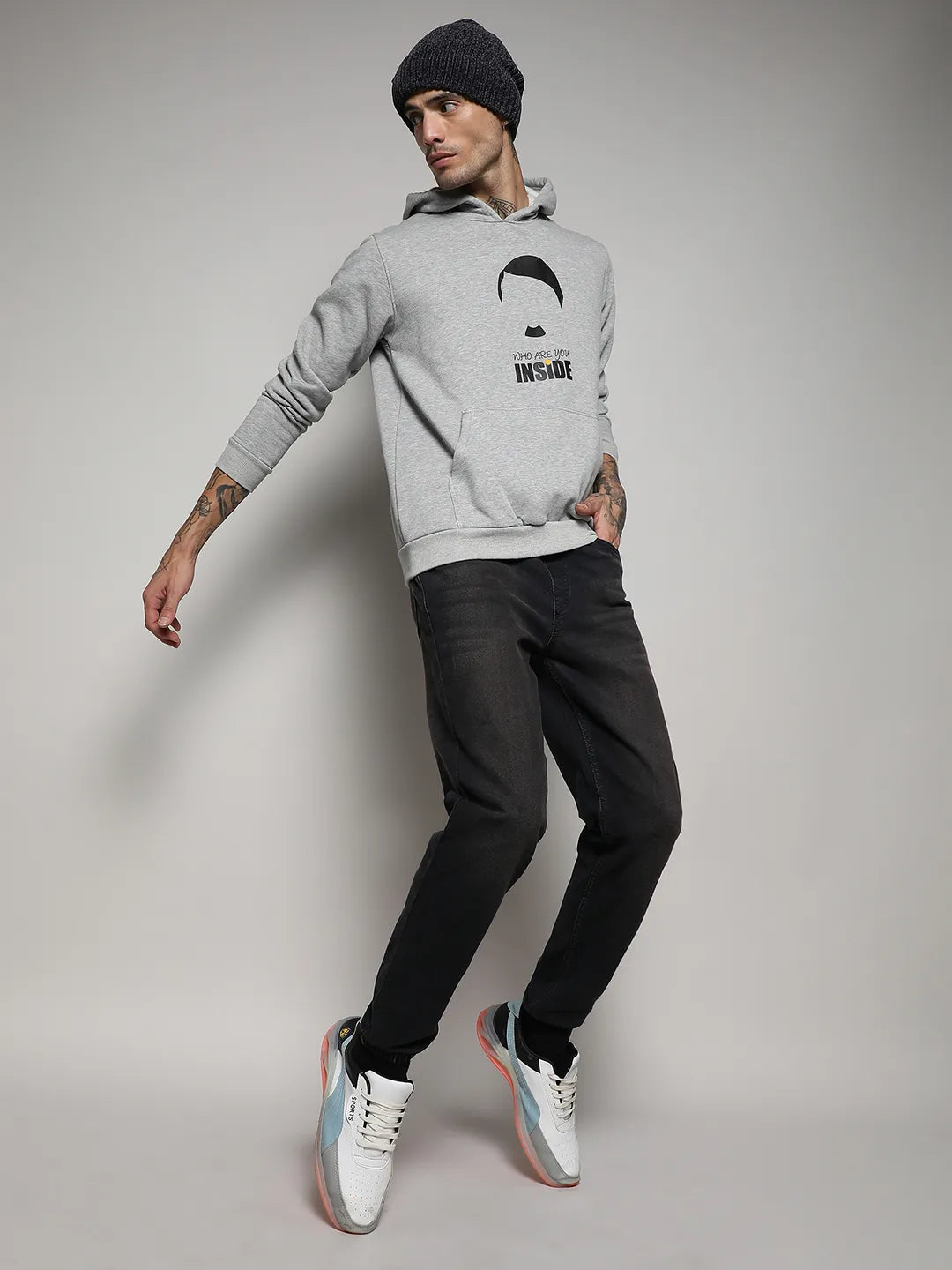 Who Are You Inside Hoodie With Kangaroo Pocket