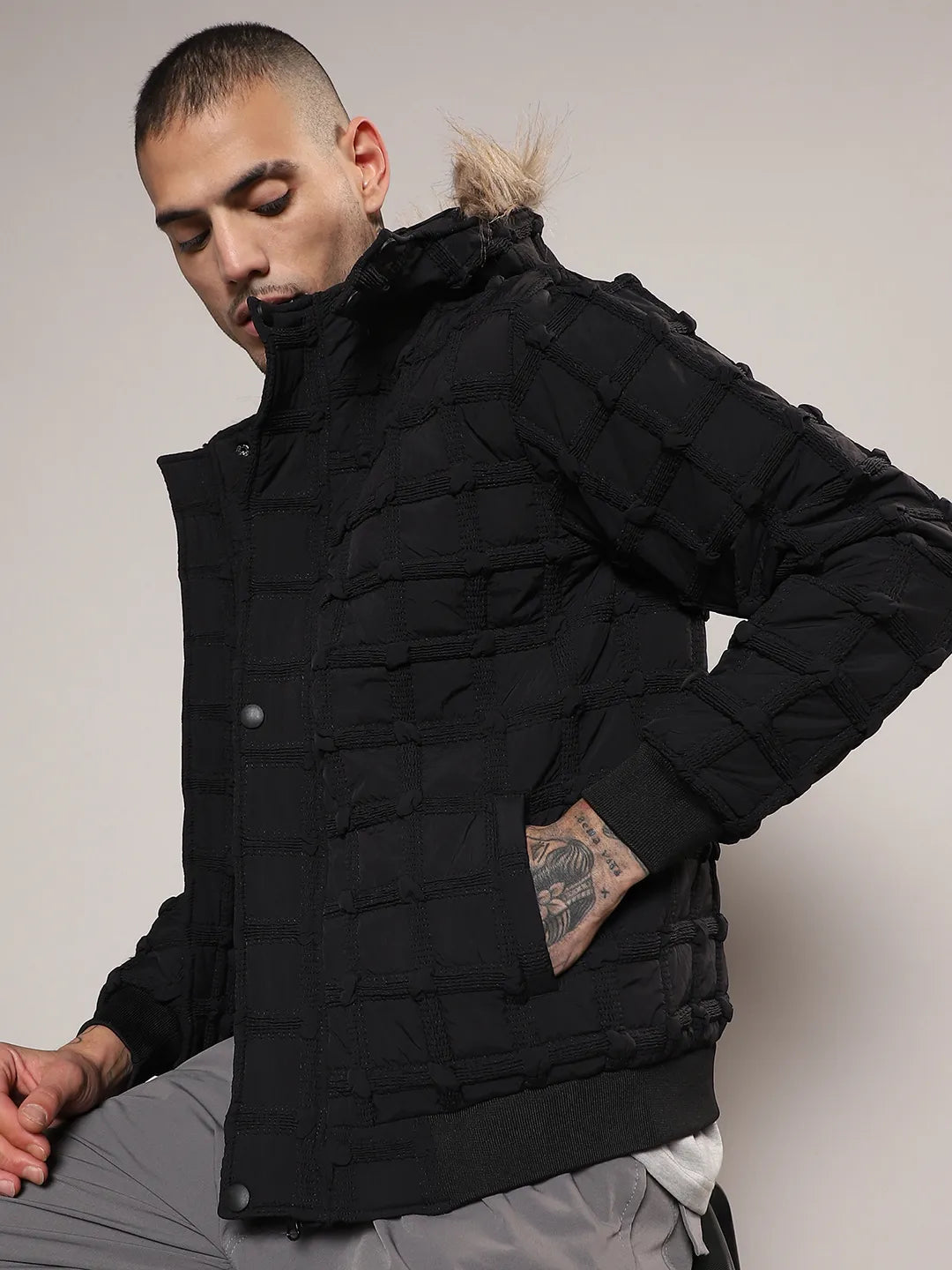 Mens designer puffer jacket sale online