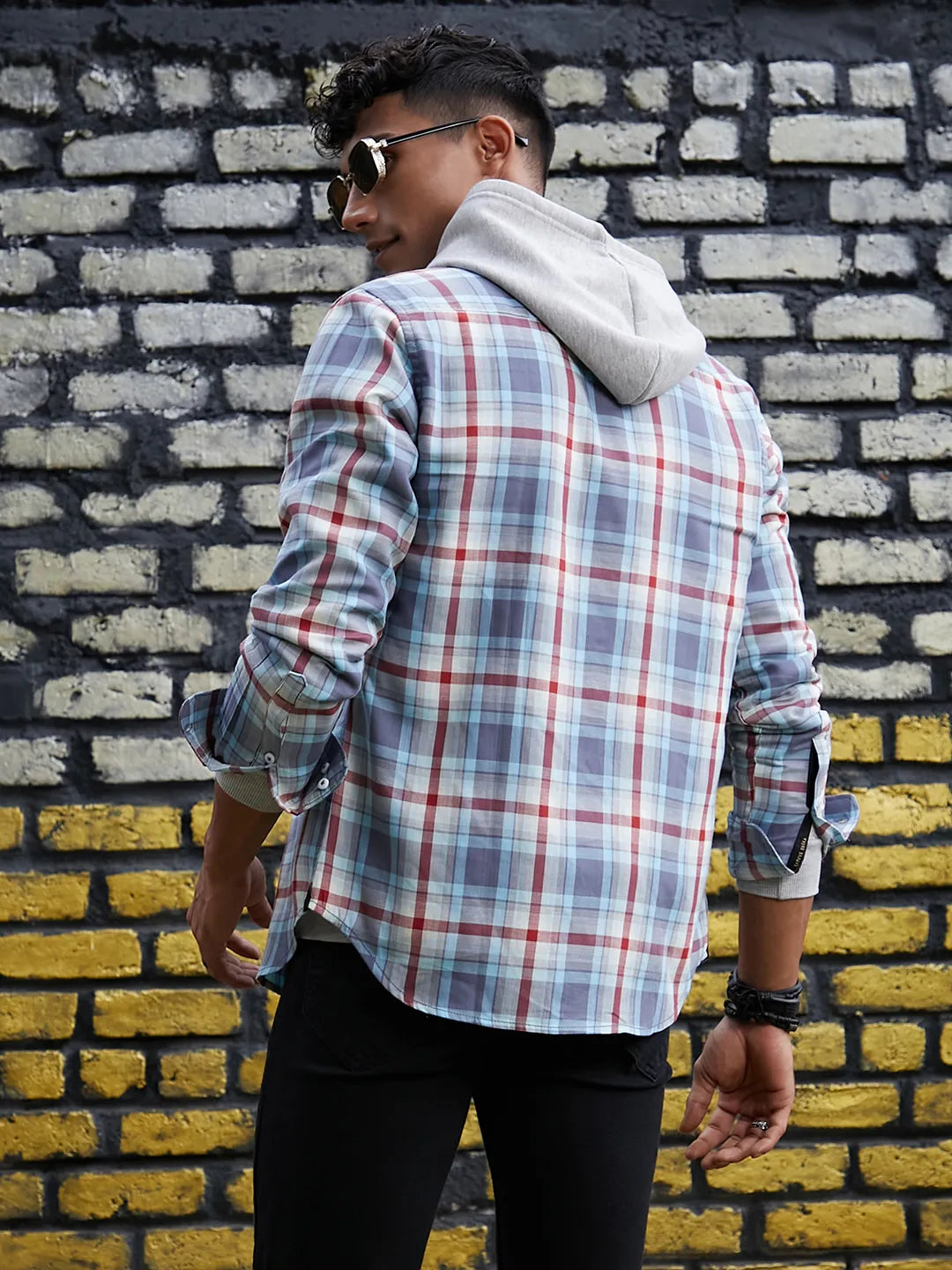Multi Checks Print Shirt