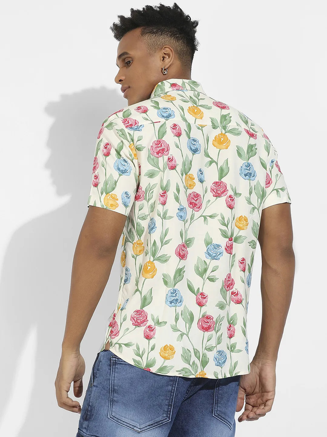 Rose Garden Print Shirt