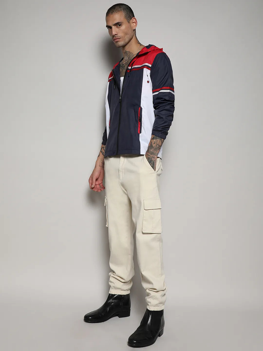 Zip-Front Jacket With Insert Pocket
