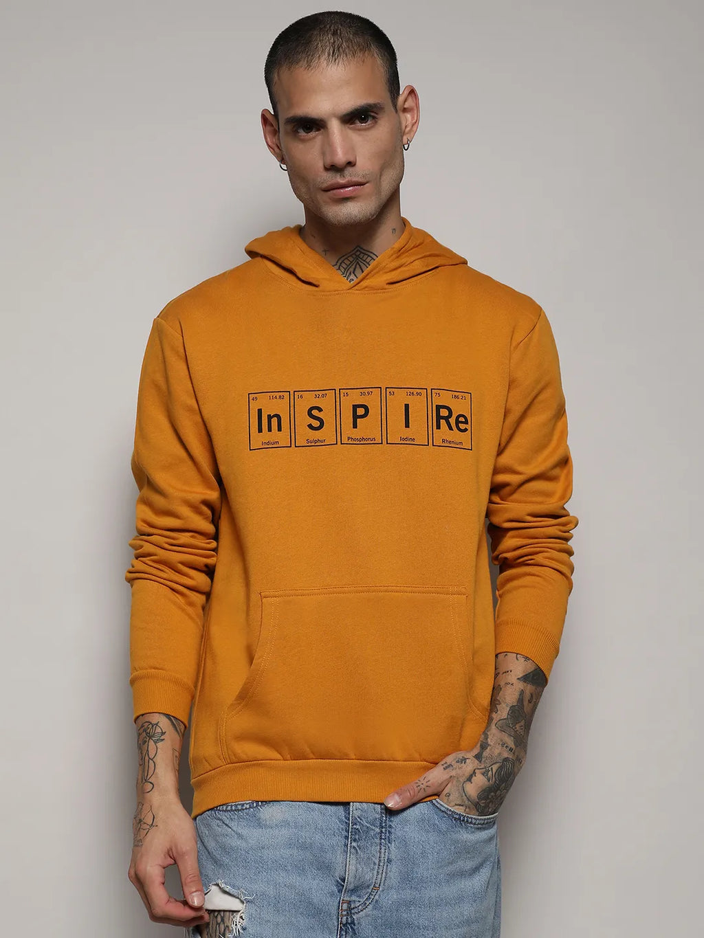 Inspire Hoodie With Kangaroo Pocket