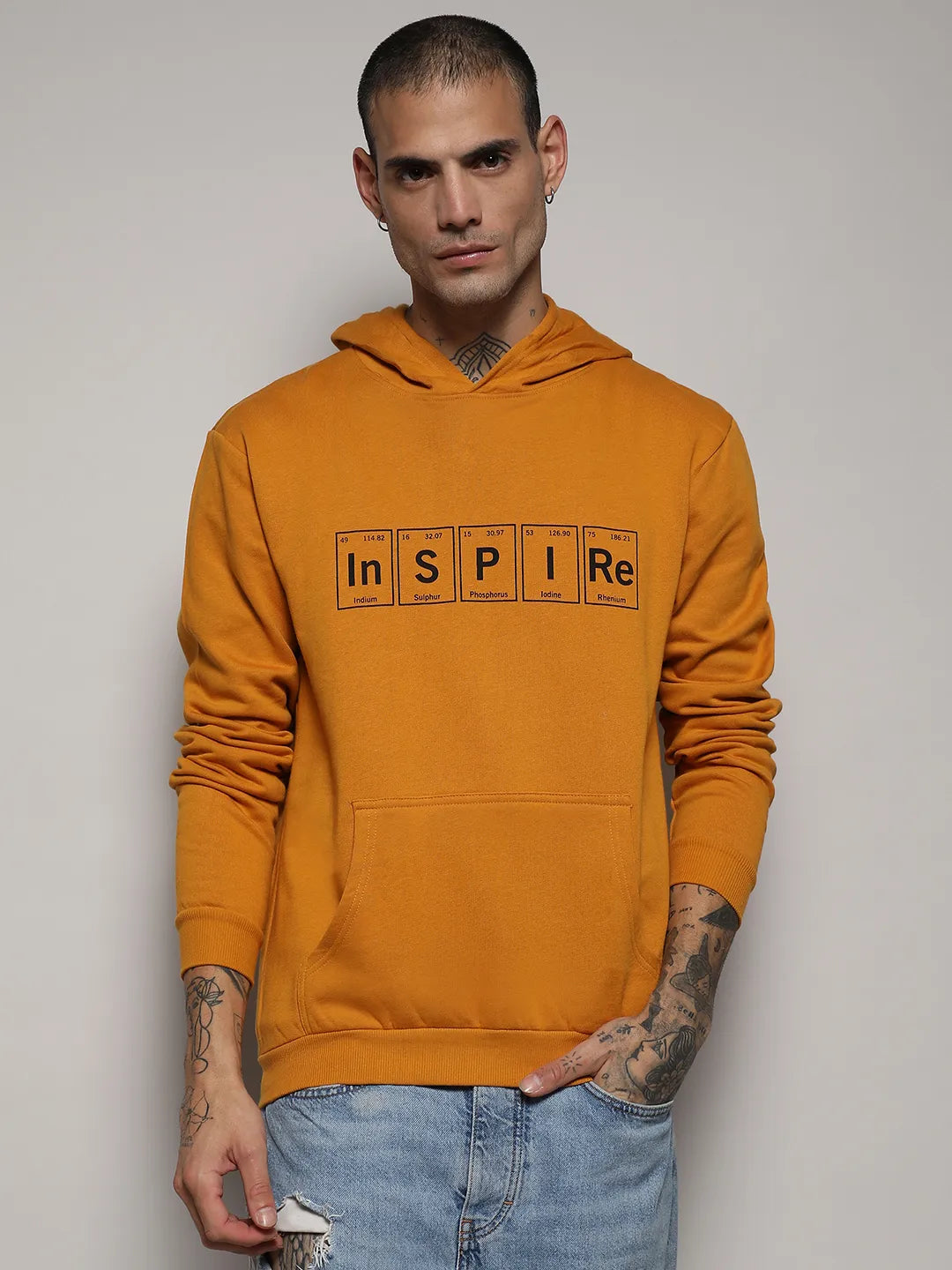 Inspire Hoodie With Kangaroo Pocket