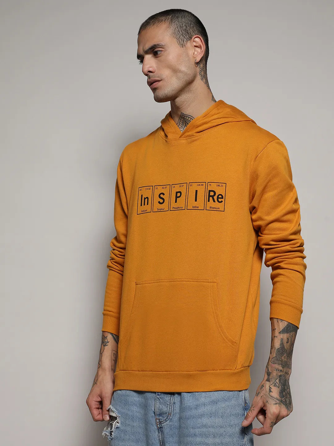 Inspire Hoodie With Kangaroo Pocket