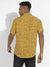 Mustard Yellow Minimal Aztec Shirt