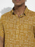 Mustard Yellow Minimal Aztec Shirt