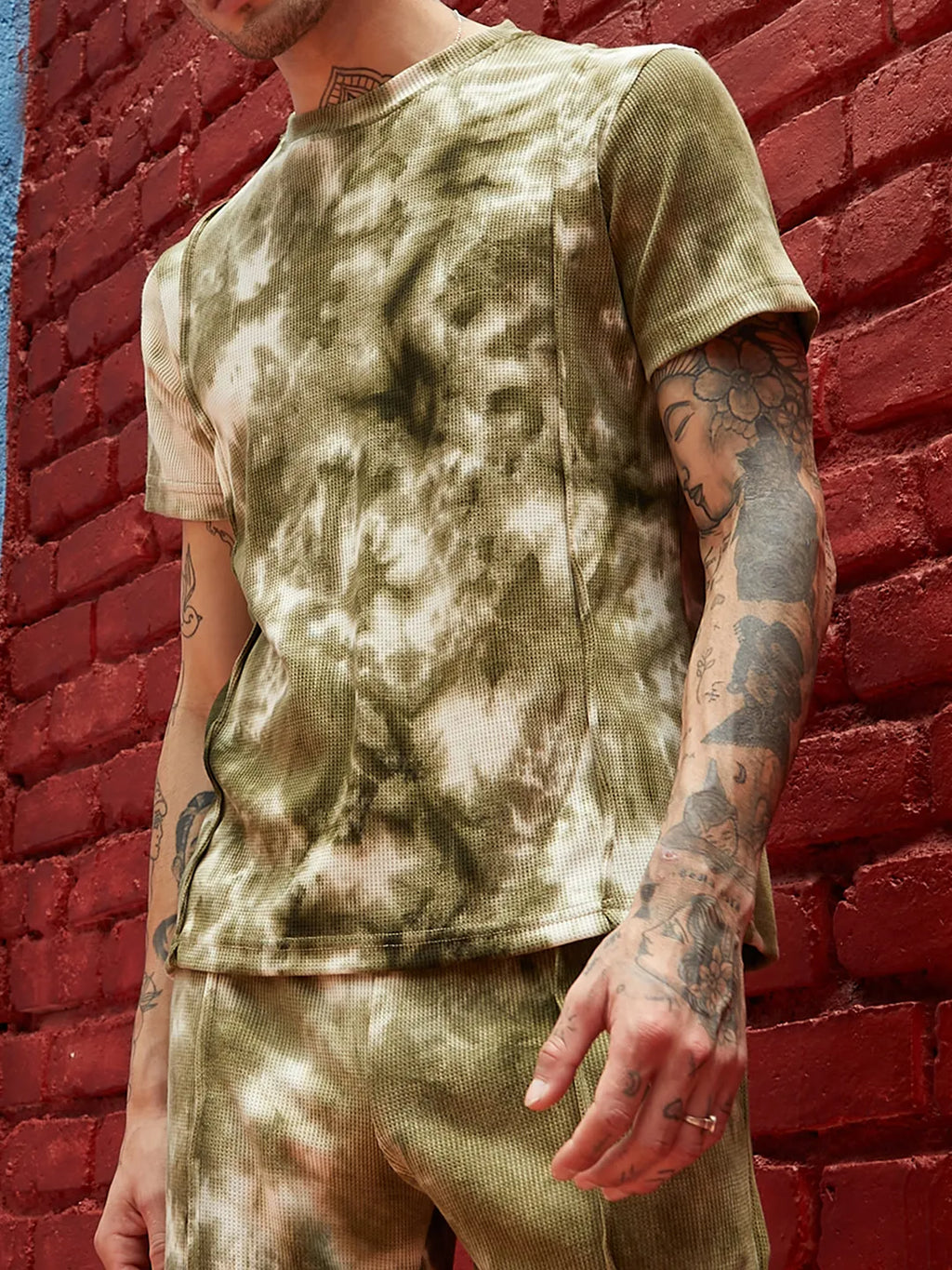 Tie-Dye Waffle Co-Ord Set