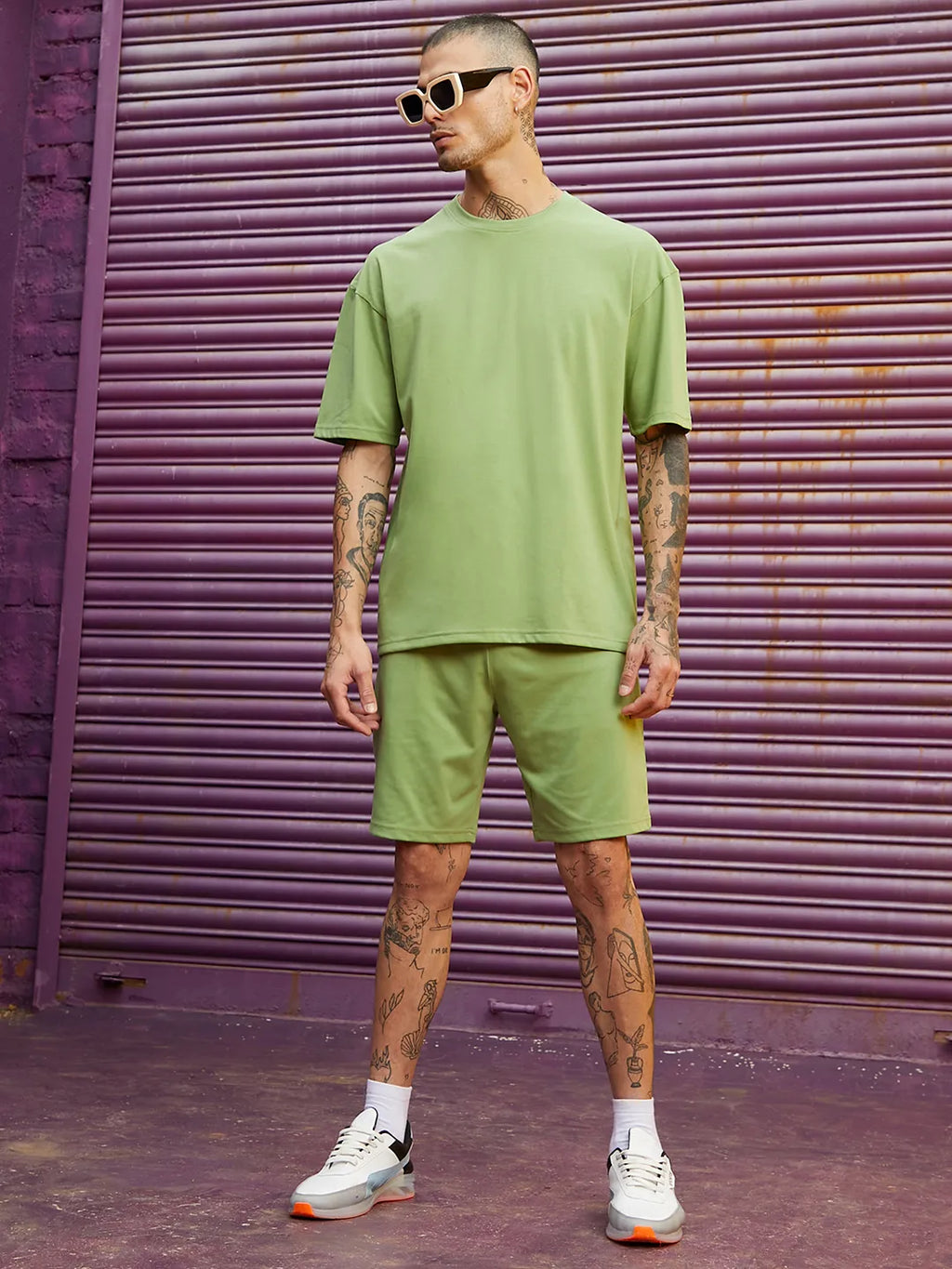 Contrast Print Co-Ord Set