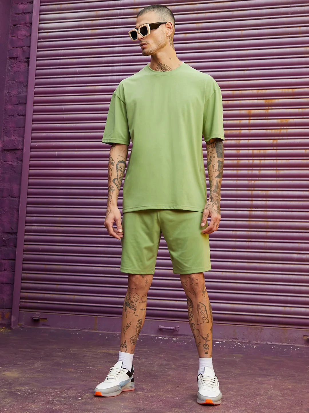 Contrast Print Co-Ord Set