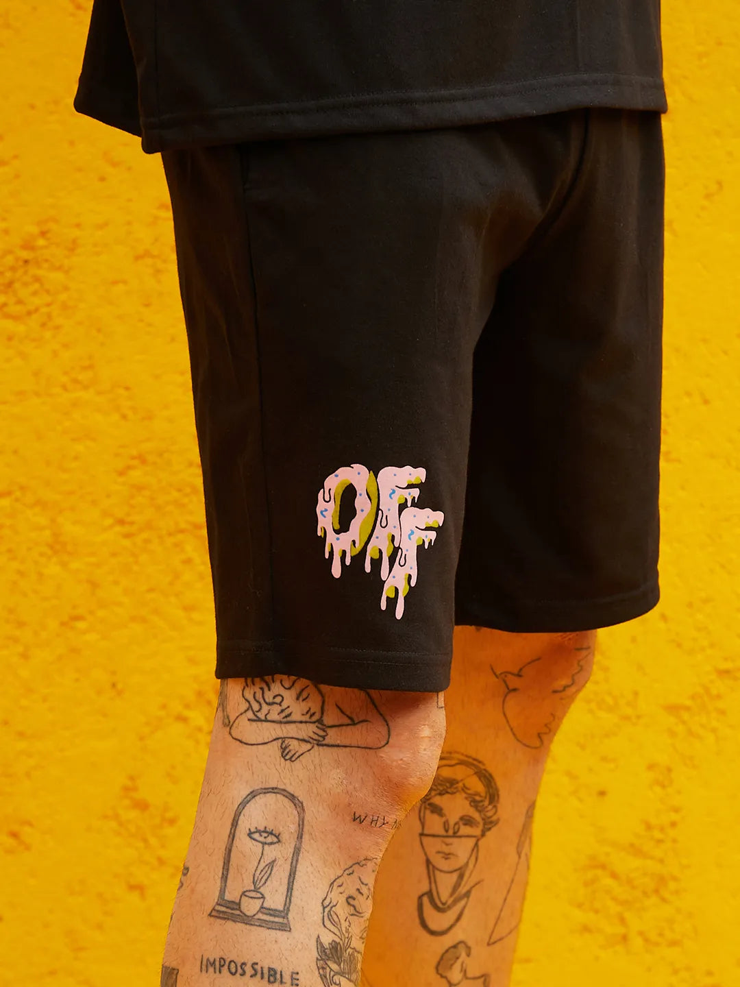 Oversized Black On-Off Co-Ord Set