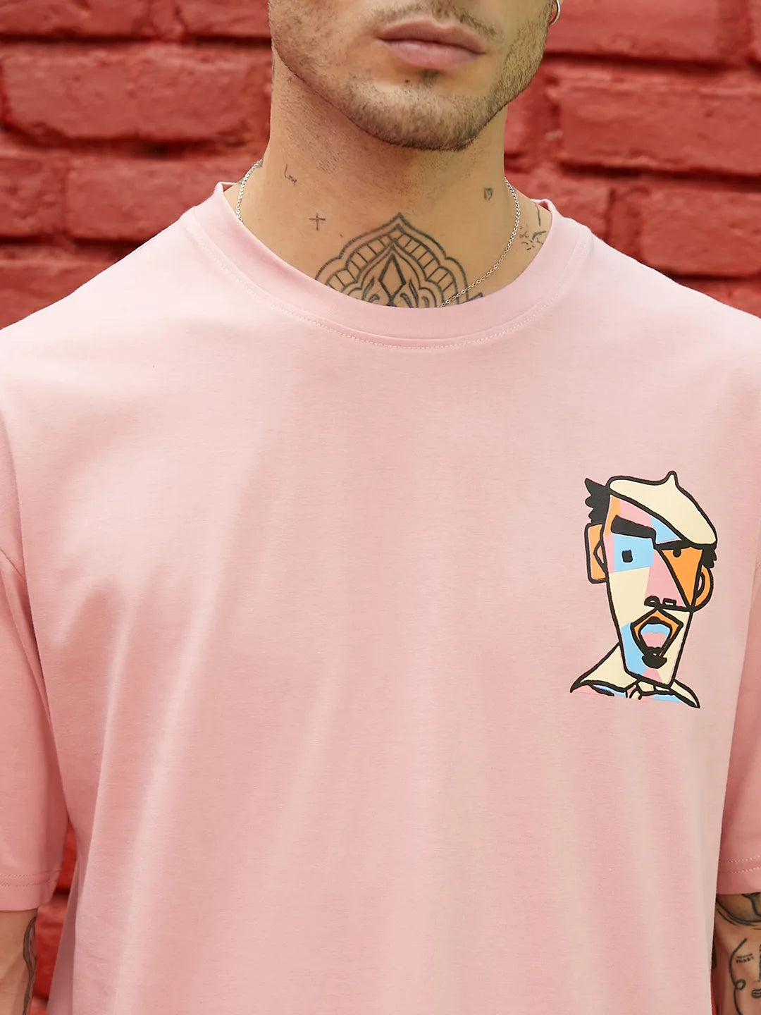 Oversized Pink Beret Man Co-Ord Set