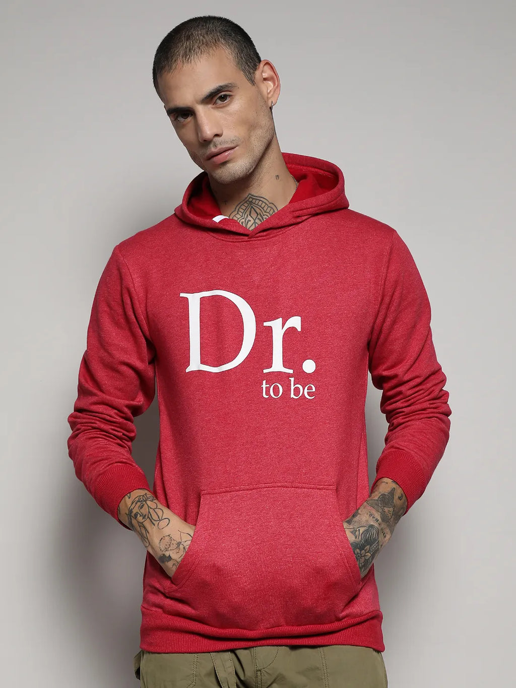 Dr. To Be Hoodie With Kangaroo Pocket