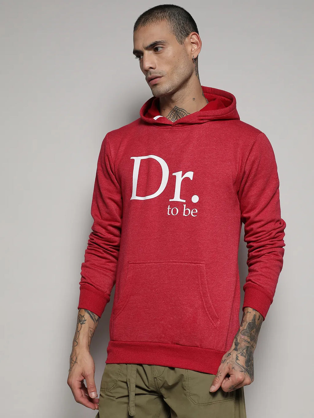 Dr. To Be Hoodie With Kangaroo Pocket