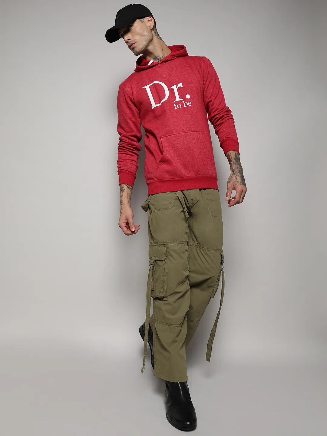 Dr. To Be Hoodie With Kangaroo Pocket