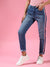 Women Jeans with Side Stripes