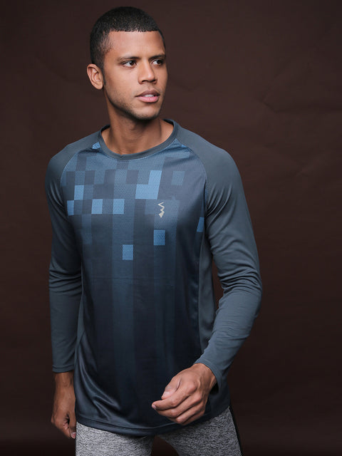 Digital Printed Activewear T-Shirt