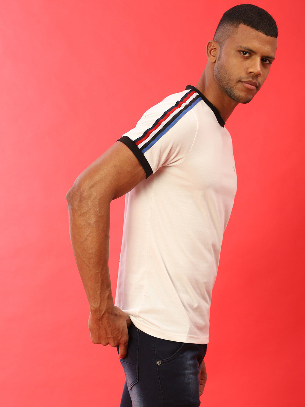 Short Sleeve Striped T-Shirt