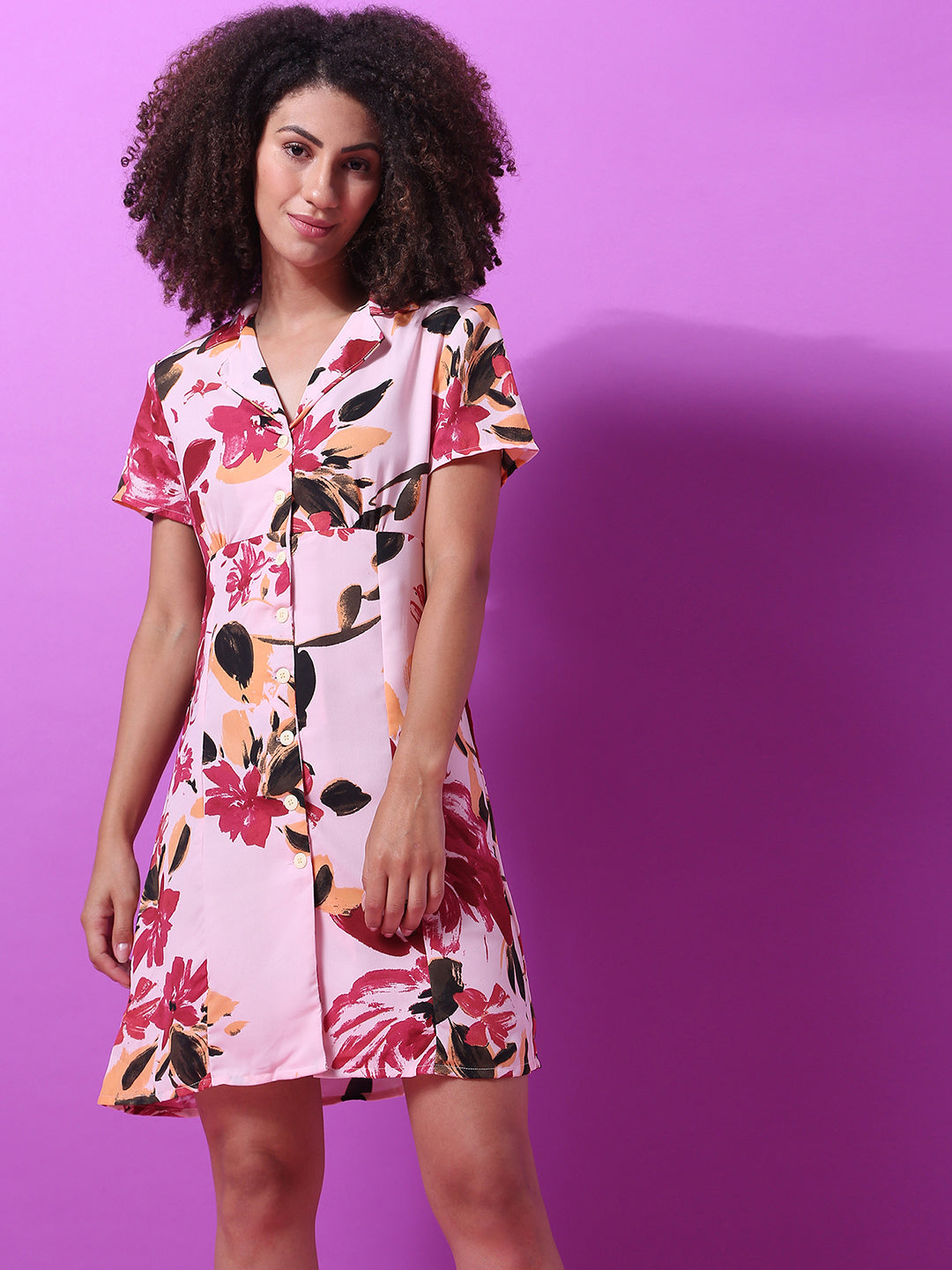 Botanical Strokes Dress