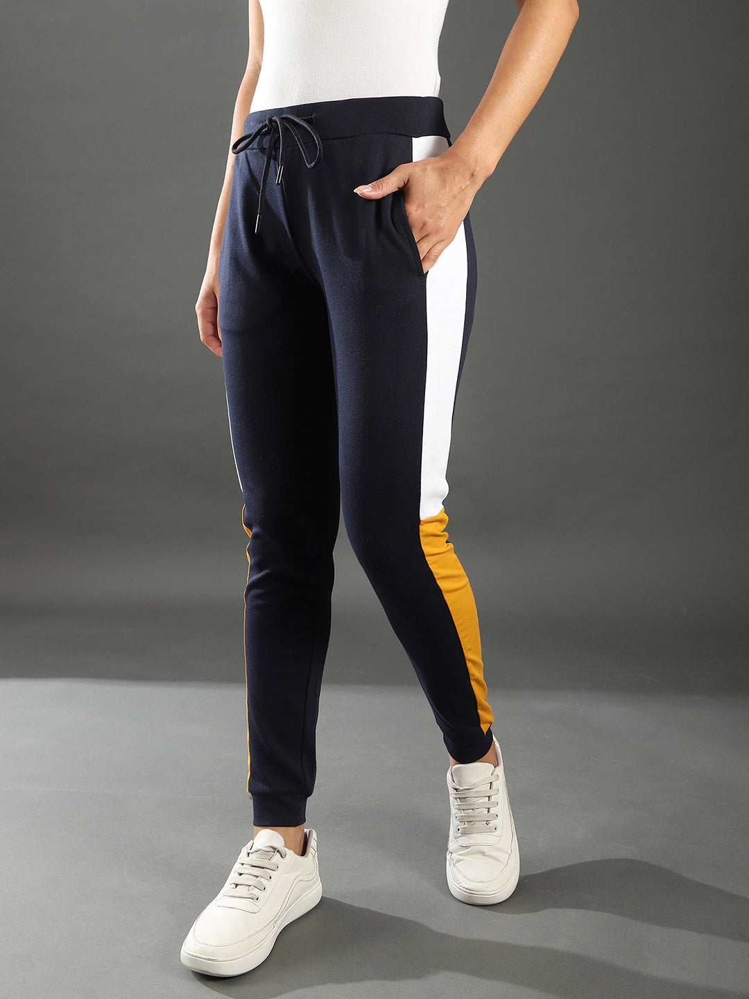 Color Block Track Pant