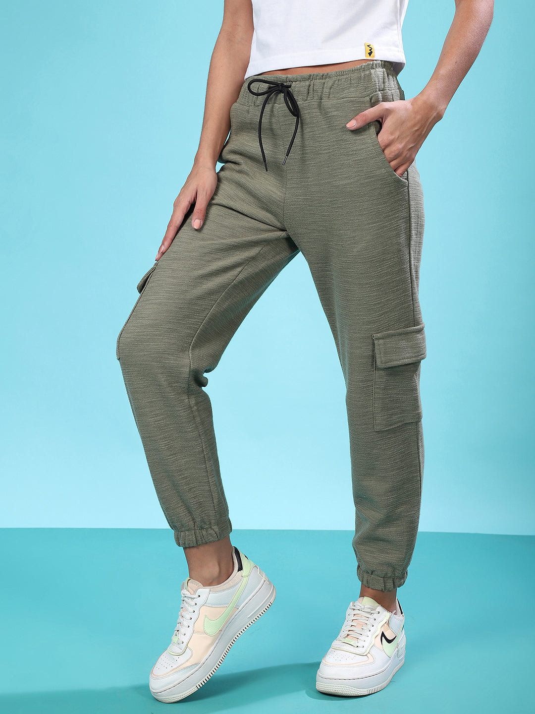 Elastic Waist Jogging Pant