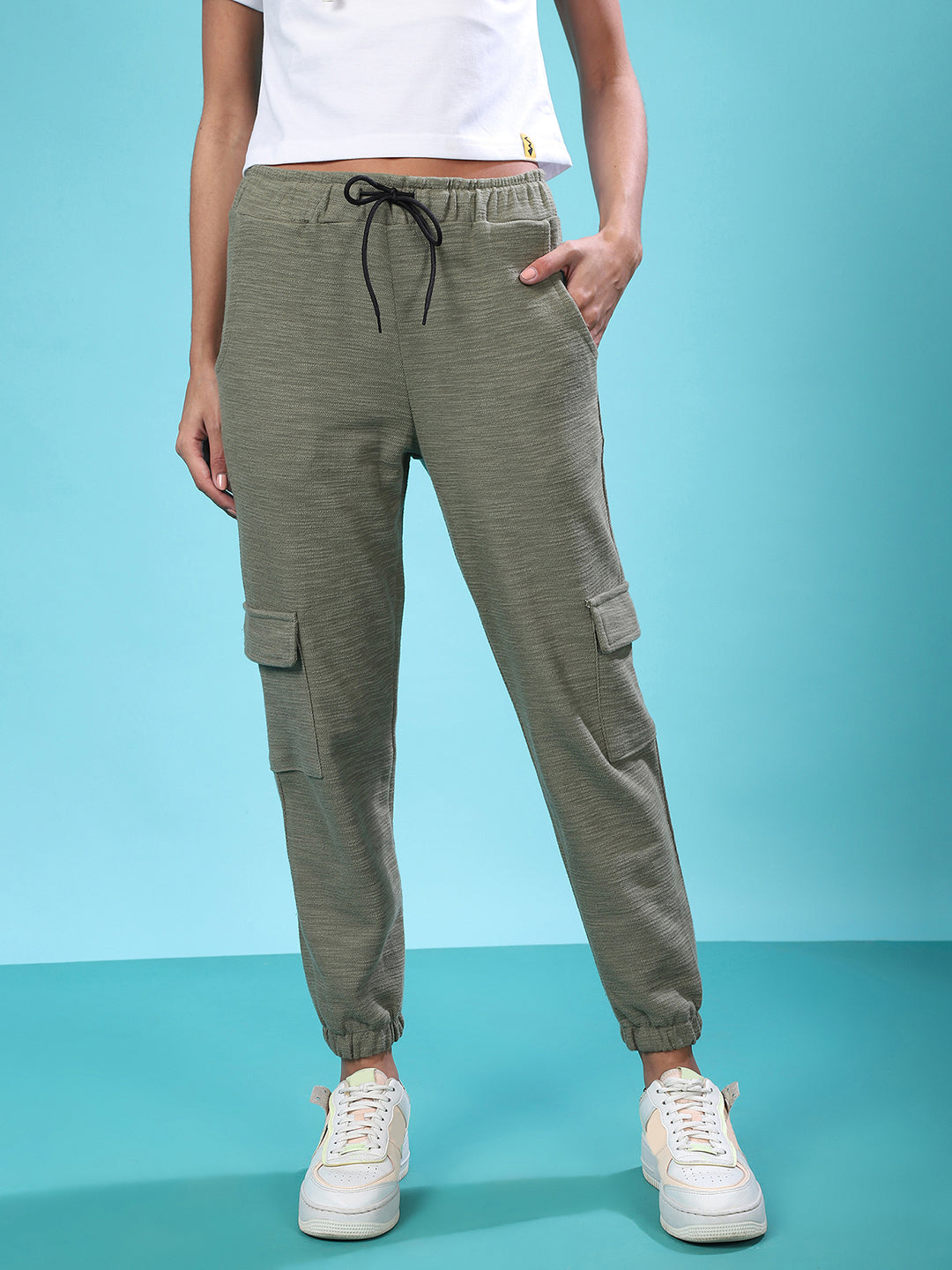 Elastic Waist Jogging Pant