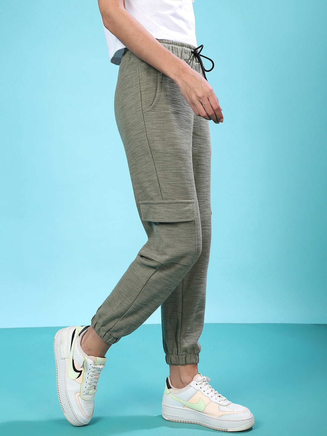 Elastic Waist Jogging Pant