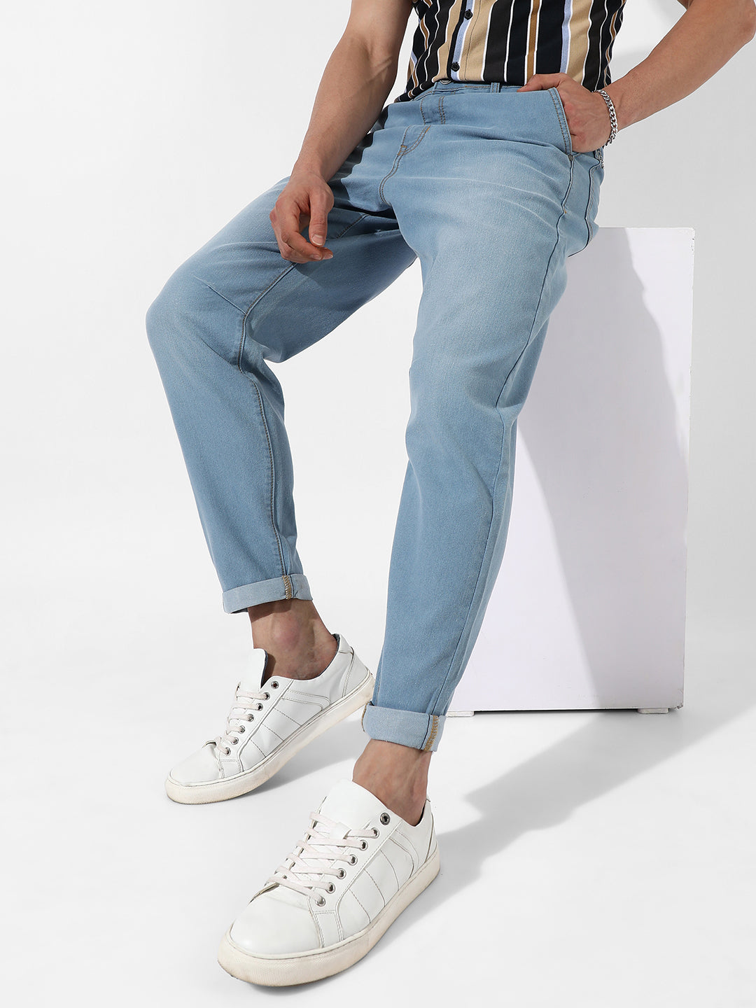 Carrot Fit Denim Jeans
