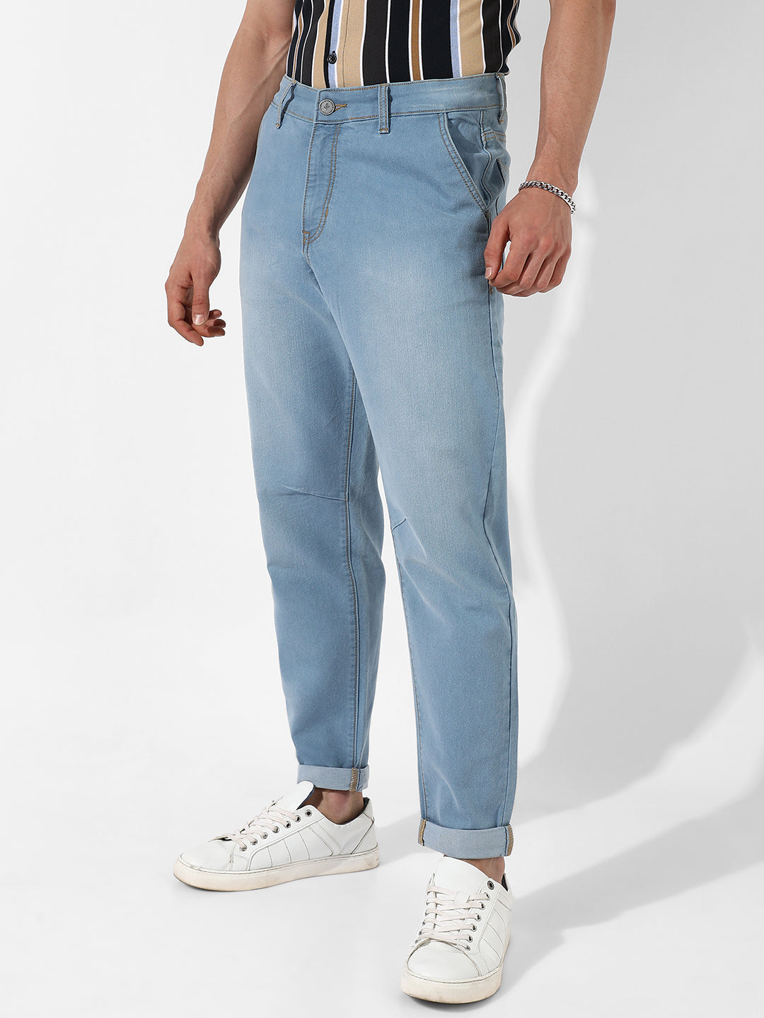 Carrot Fit Denim Jeans