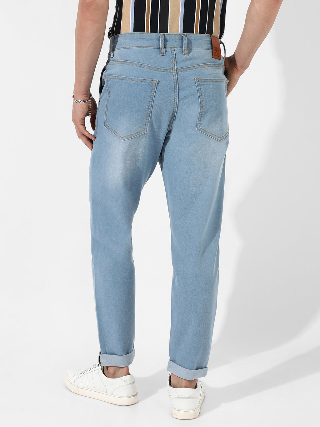 Carrot Fit Denim Jeans