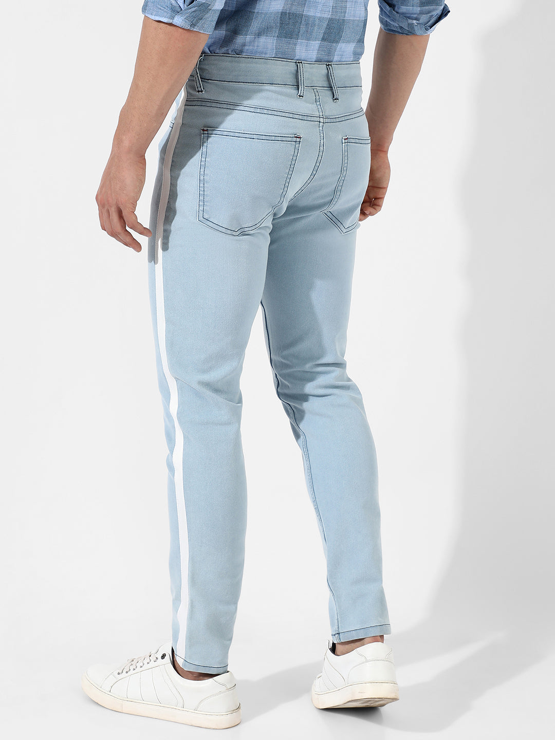 Tapered Denim Jeans