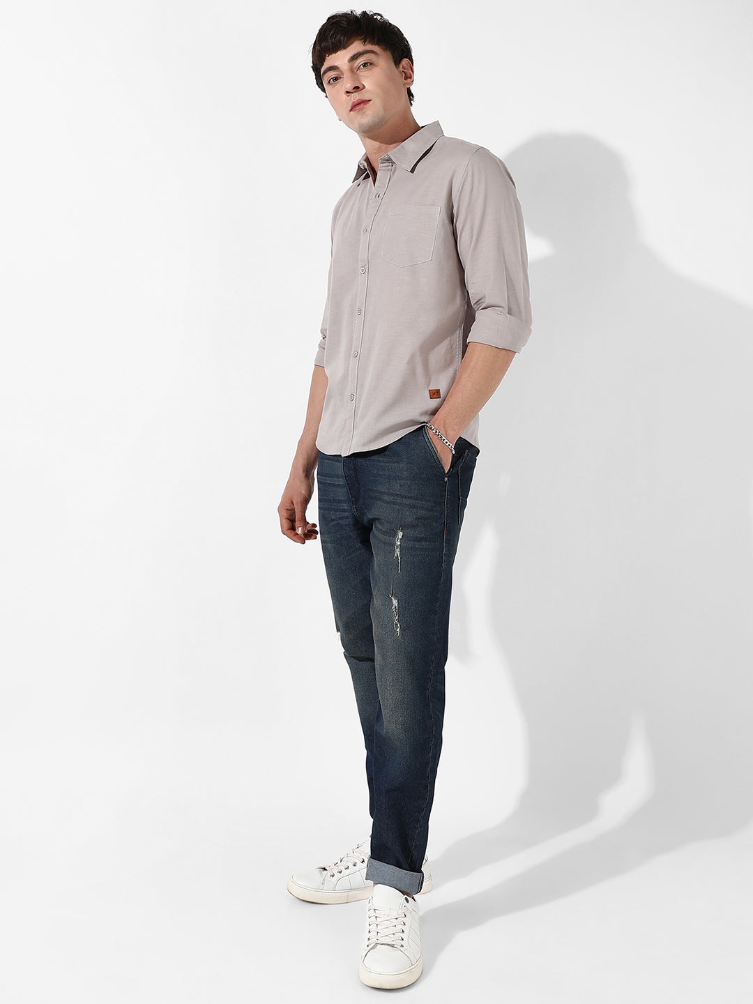 Carrot Fit Denim Jeans