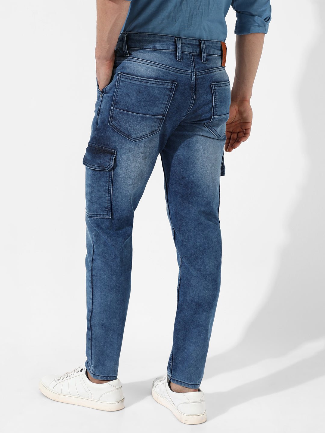 Cargo Denim Jeans