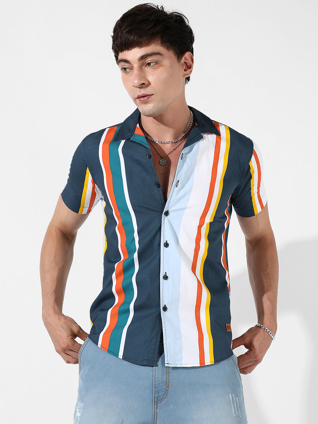 Striped Cotton Shirt