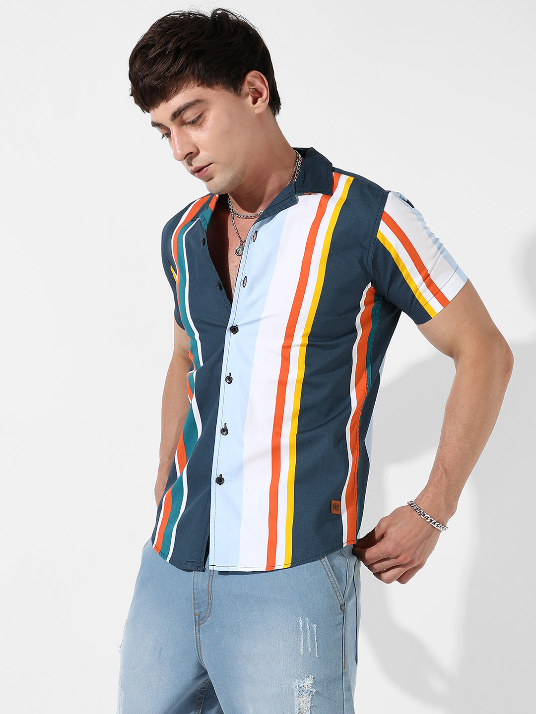 Striped Cotton Shirt