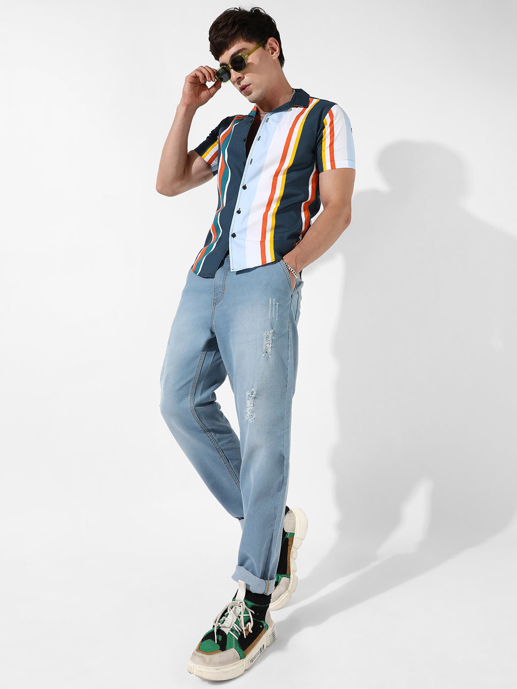 Striped Cotton Shirt