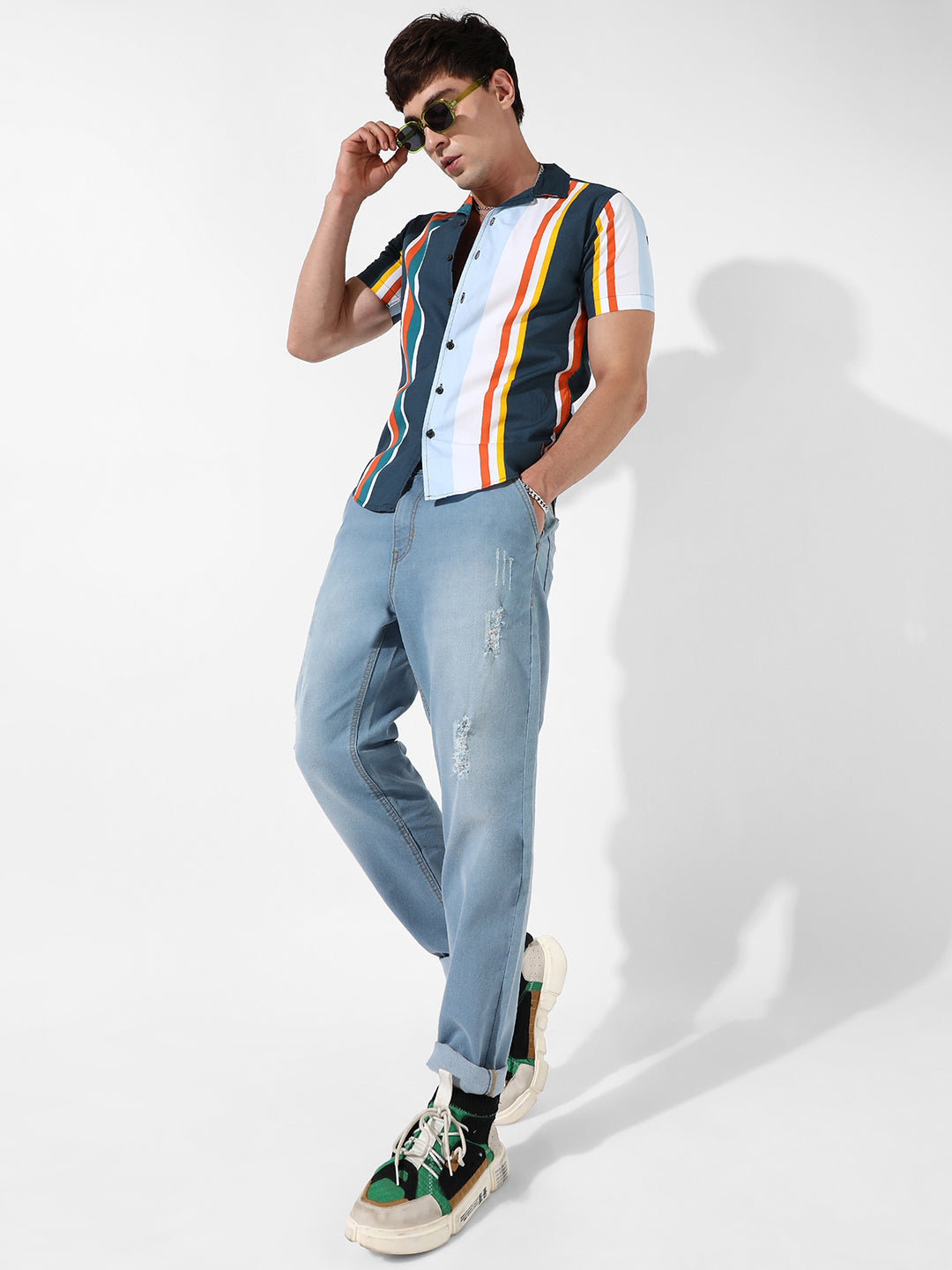 Striped Cotton Shirt