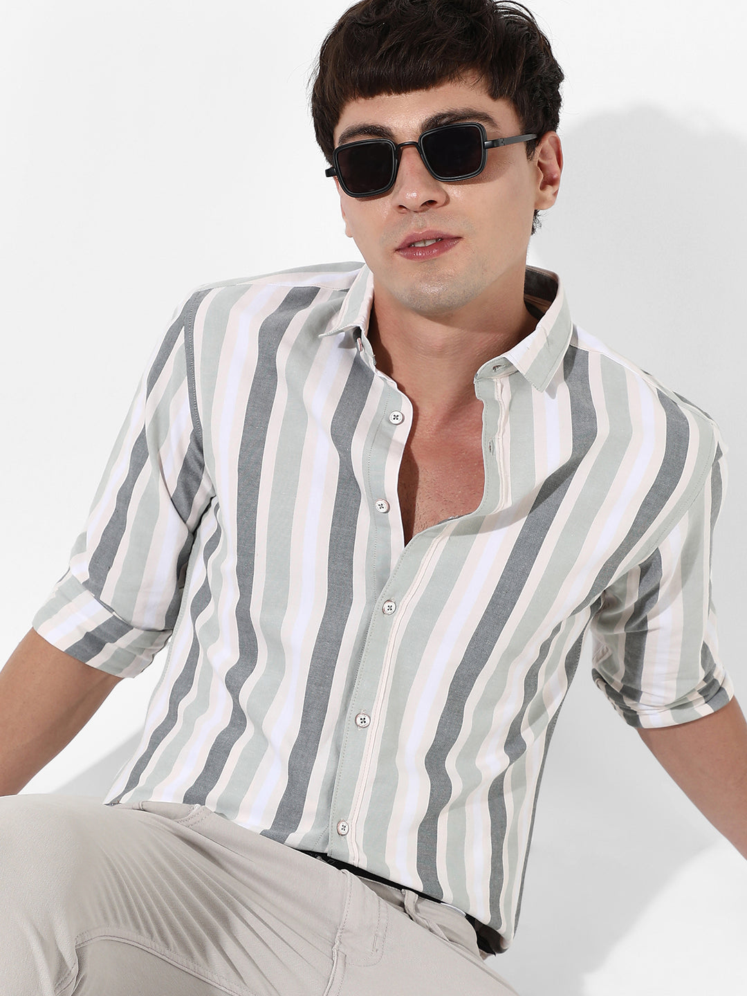 Multitrack Striped Shirt
